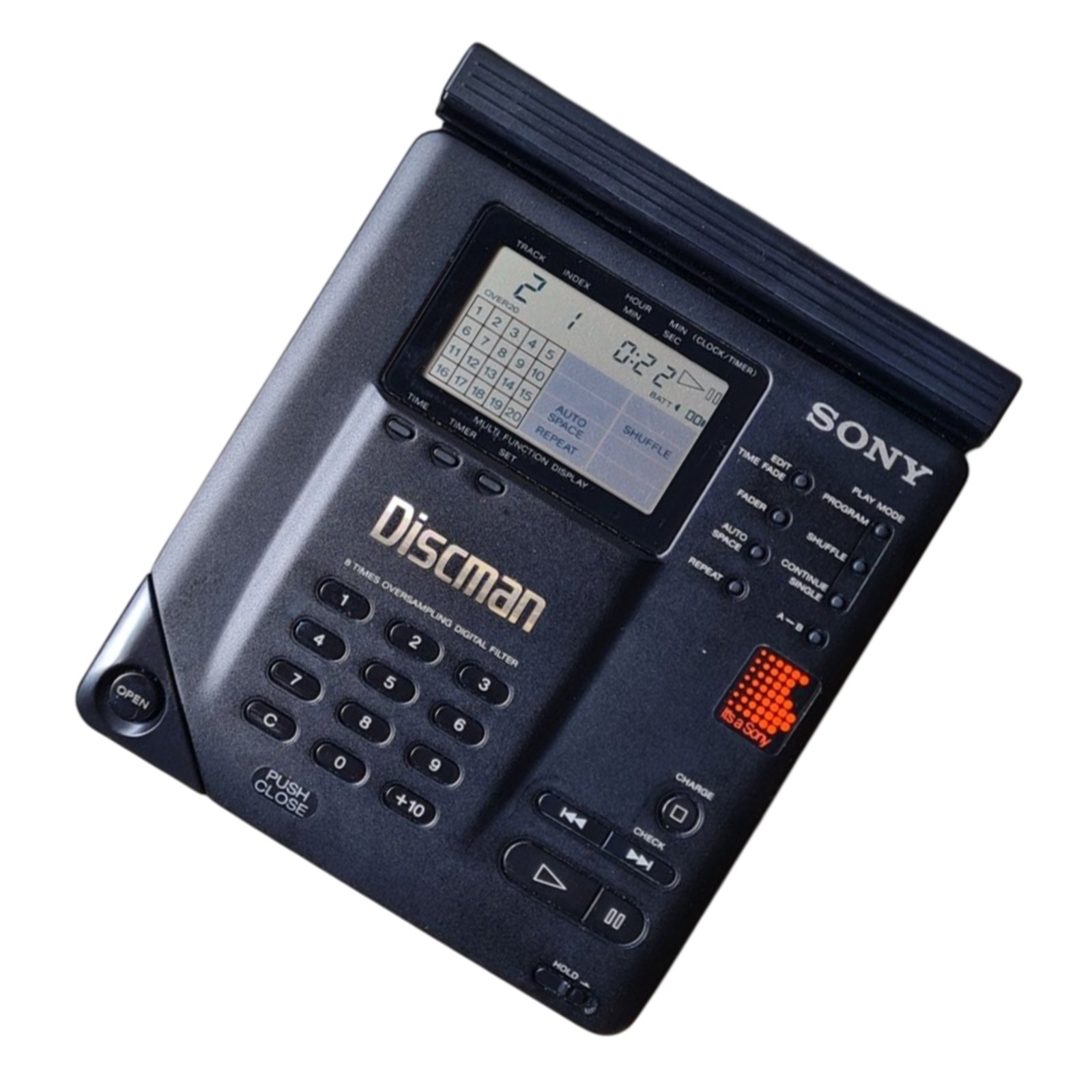 VINTAGE SONY DISCMAN D-11 PERSONAL ⁄ PORTABLE (CD) COMPACT DISC