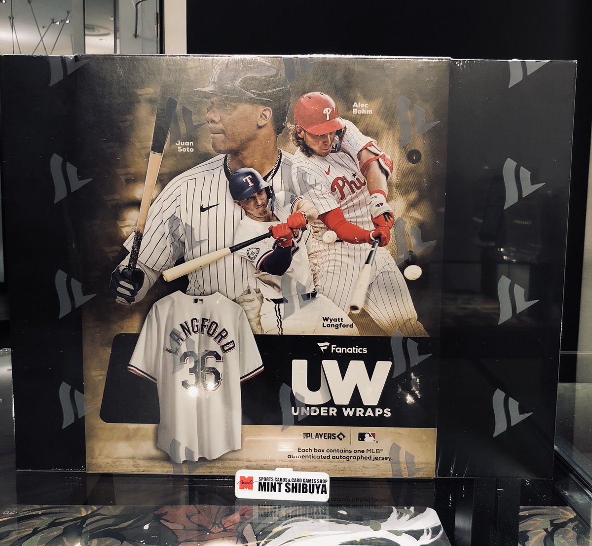 🆕新商品入荷情報 ⚾️ MLB 2025 FANATICS UNDER WRAPS AUTOGRAPHED