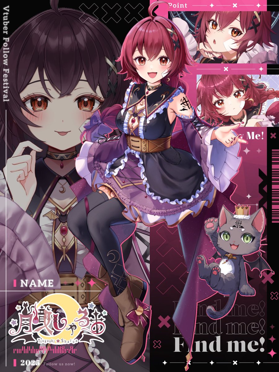 月熾しゃるあ ☪🐈‍⬛@VTuber (@shalua_xxx22) / Posts / X