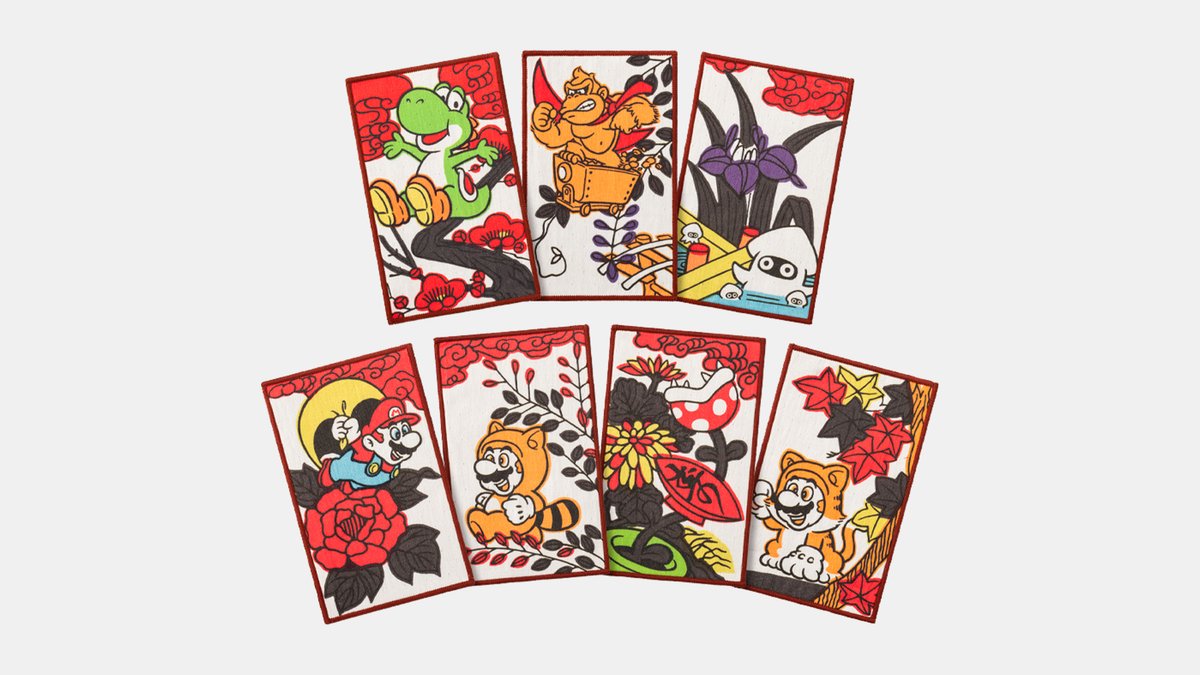 新商品]「マリオ花札」をモチーフにしたグッズは #NintendoTOKYO/OSAKA
