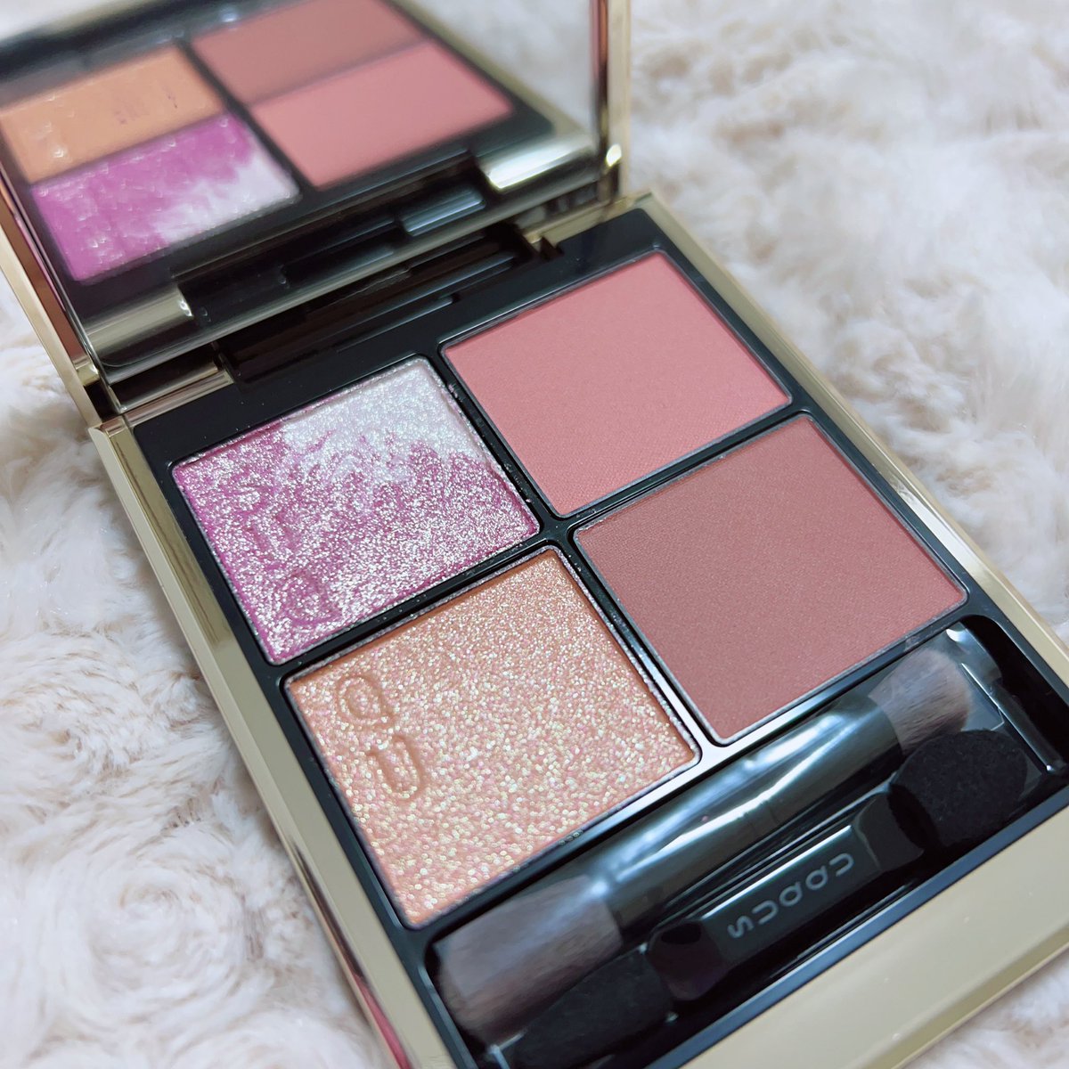 SUQQU シグニチャーカラーアイズ145 輝秘 やっと開封できたー！ 輝秘