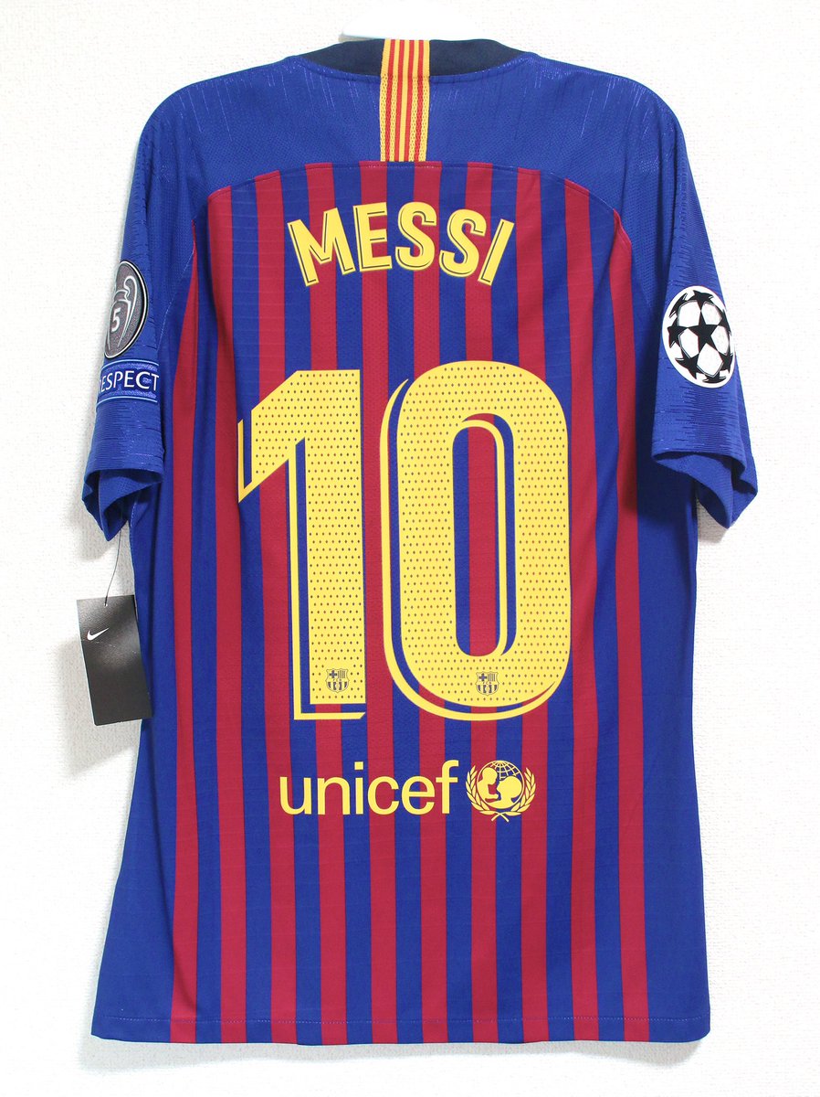 RT @solairouniform: メッシ選手18/19バルセロナ 支給用ユニフォーム