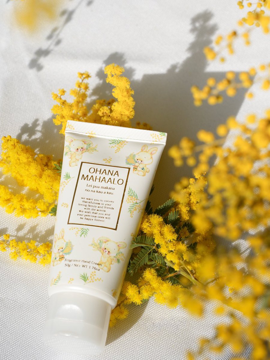 💛限定💛💛💛 ミモザティーの香りの ハンドクリーム🌿 💛💛💛💛💛 誰も