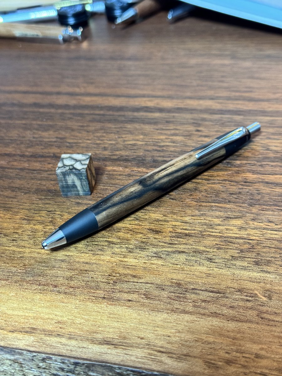 野原工芸 特上黒柿のボールペン・スタンダード by ふるさと納税】 来店