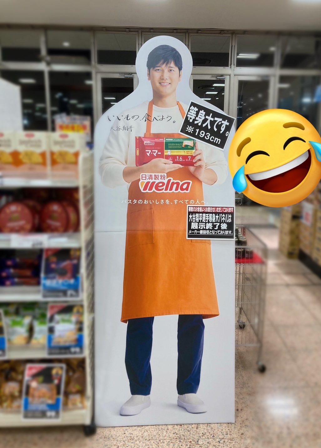 大谷翔平 等身大パネル ロサンゼルス・エンゼルス ※直接引取り 大谷