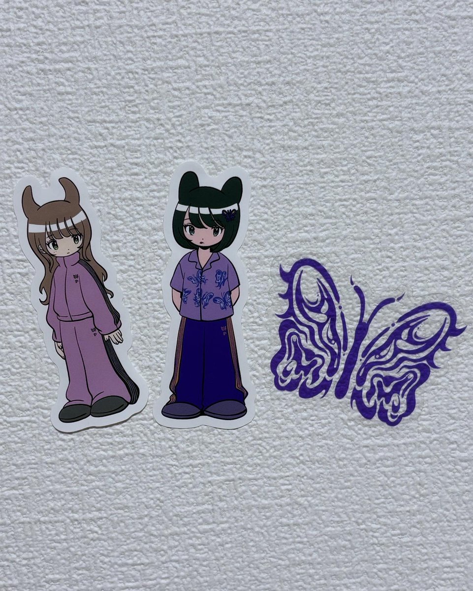 ステッカー、ポスターも販売します。 〈NEEDLES〉×〈KAE TANAKA