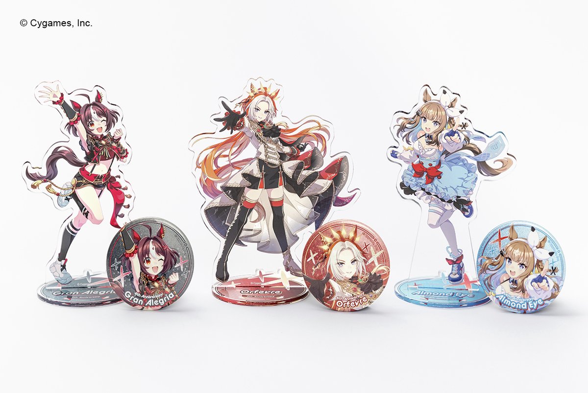 予約受付中です！／ 4th Anniversary記念イラストを使用したアクリル