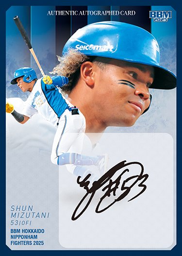 水谷瞬選手　オールスターゲーム　直筆サインサインボール　ファイターズ