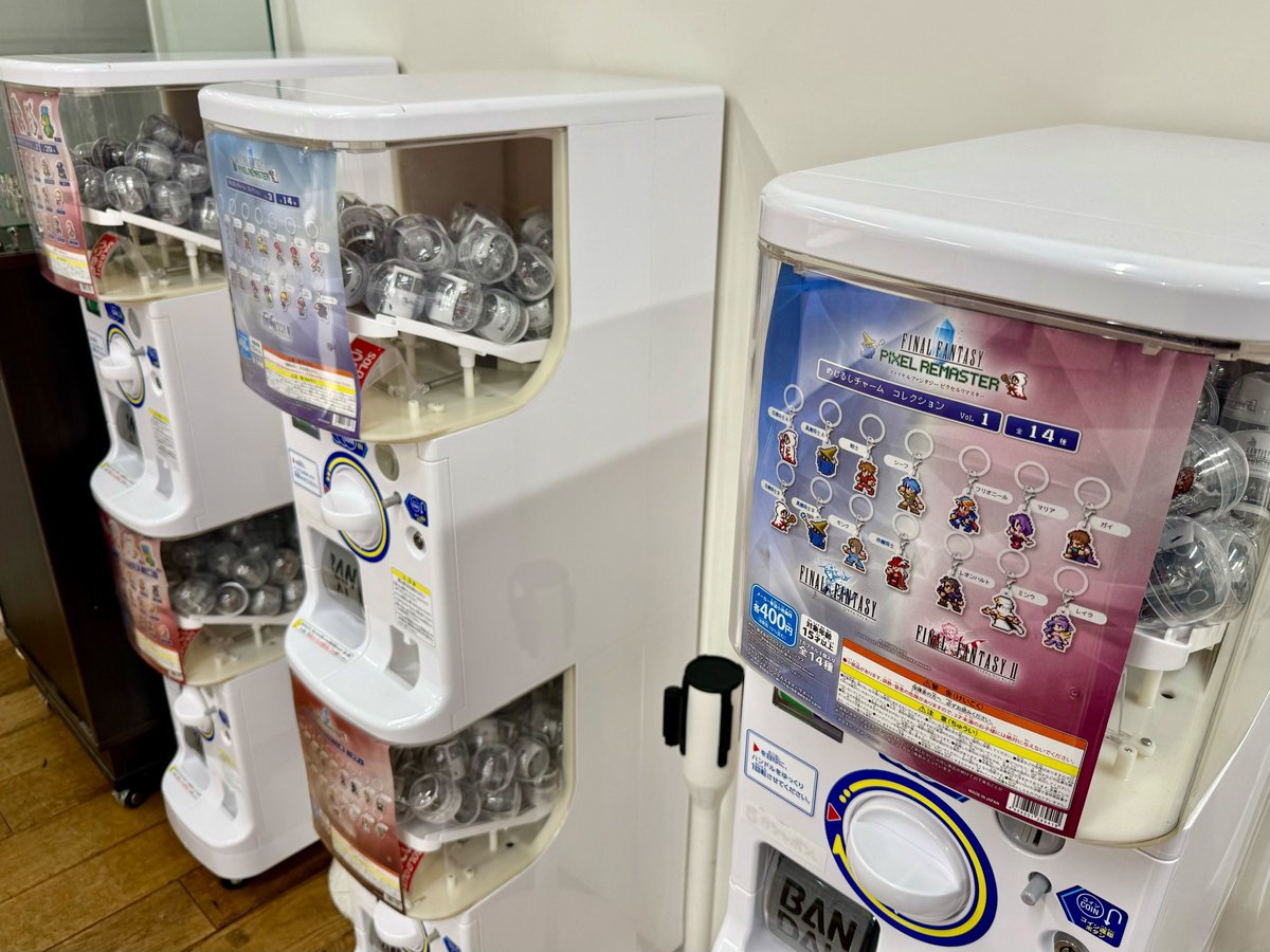 期間限定ショップでは「ファイナルファンタジー ピクセルリマスター