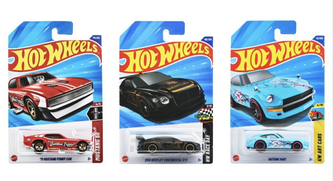 2025年8月2日発売☆ホットウィール(HotWheels)ベーシックカーHアソート