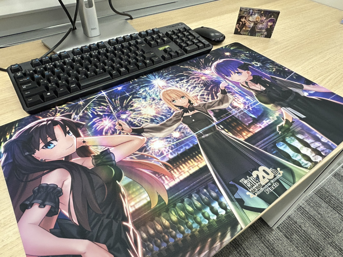 FateSN20th コンサート Finale グッズ紹介⑧】 ☆デスクラバーマット