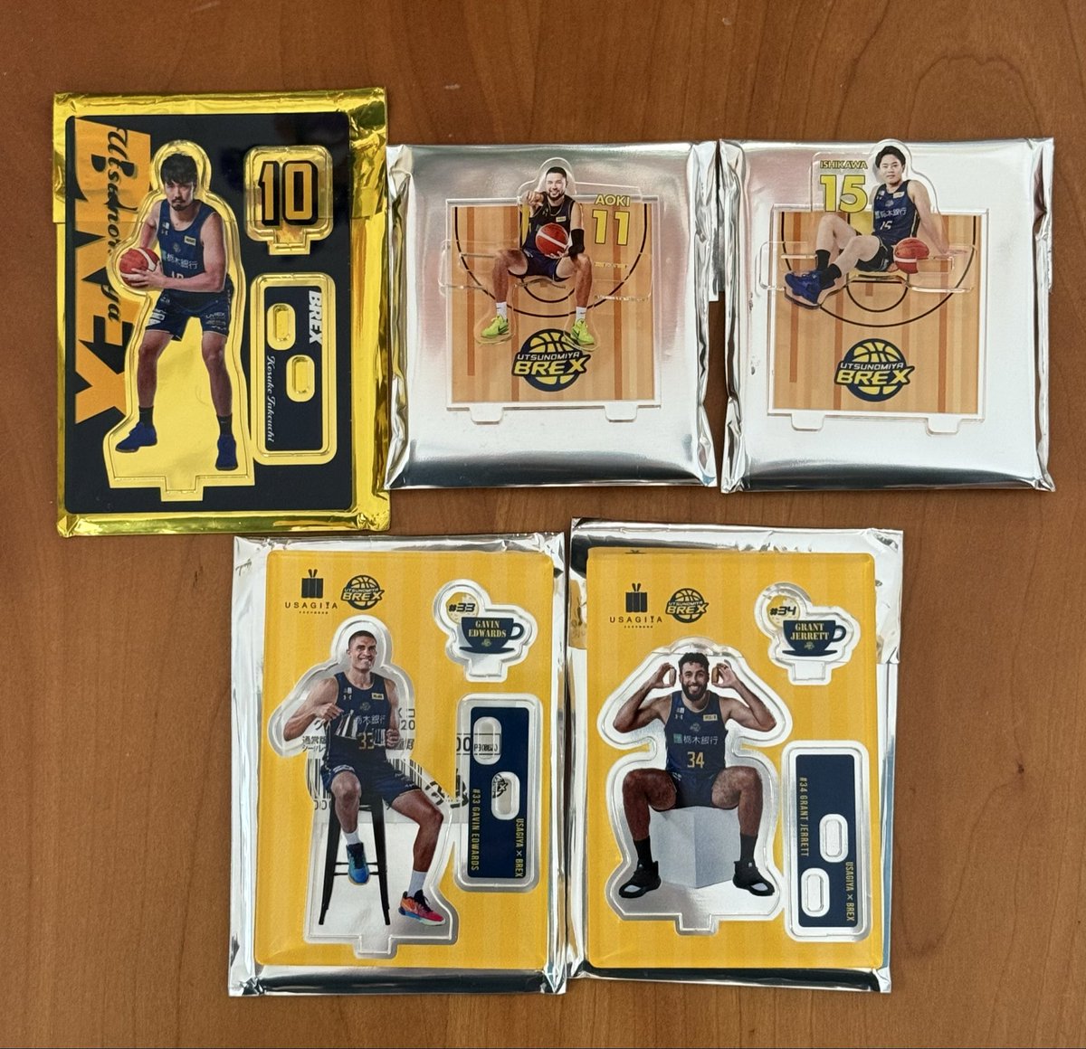 宇都宮ブレックス アクスタ譲渡 【譲】 うさぎや 2025-26 アクスタ 33