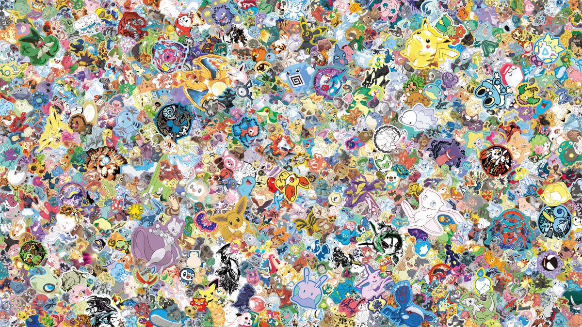 ポケモン大集合だ！！！！！ 推しを探せ