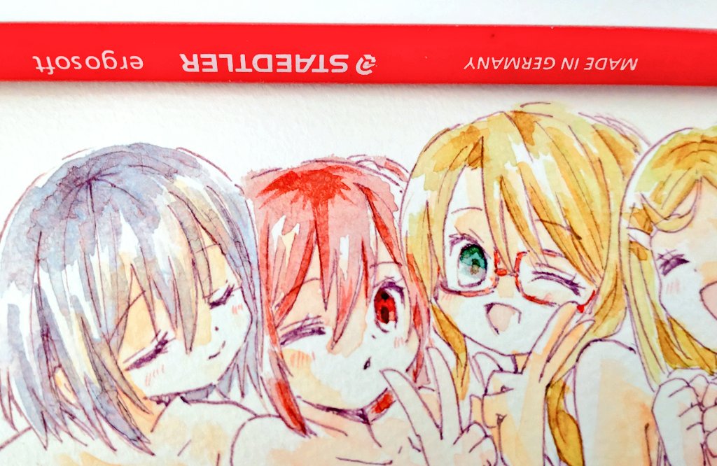 RT @sakurairo_clip: もう少し大きく描けばよかったという後悔 着色