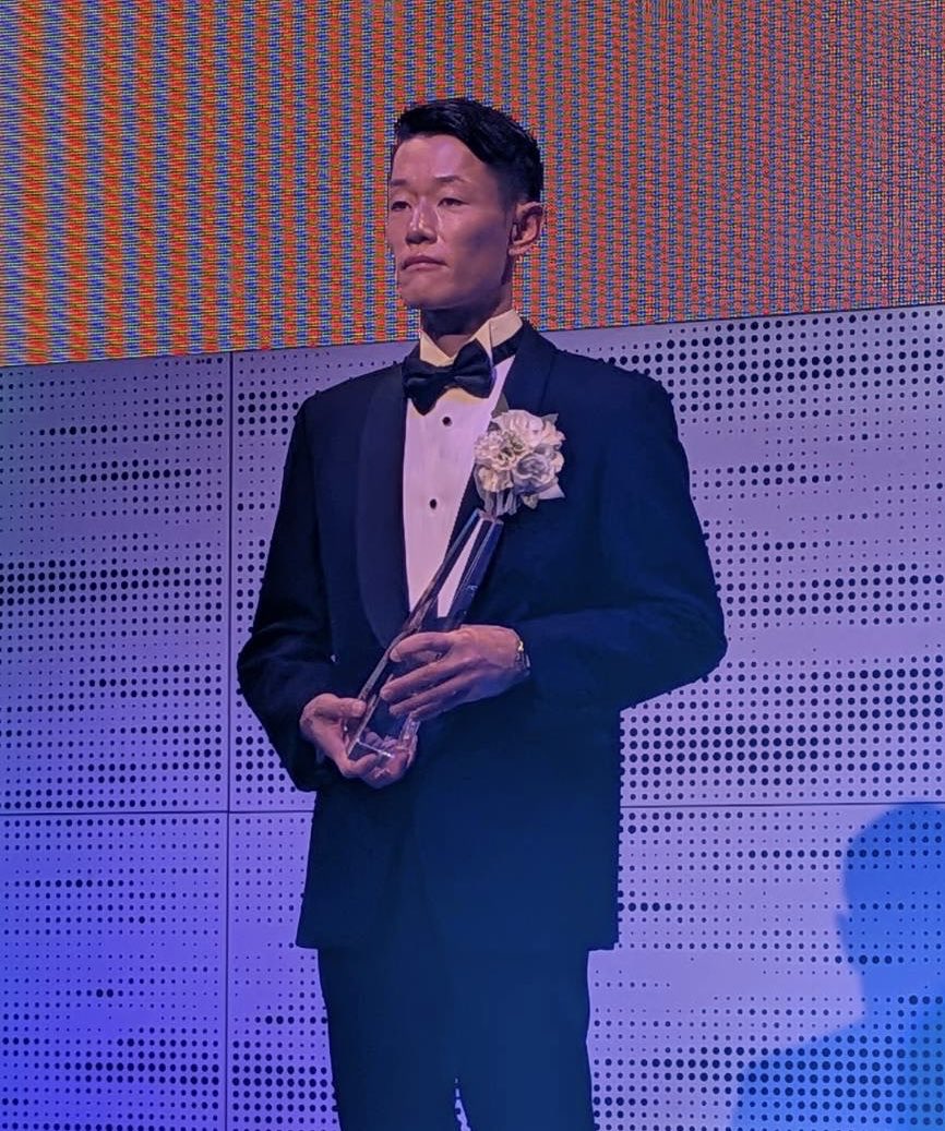 ボートレース #優秀選手表彰 最高勝率選手は #茅原悠紀 選手。初受賞です👏