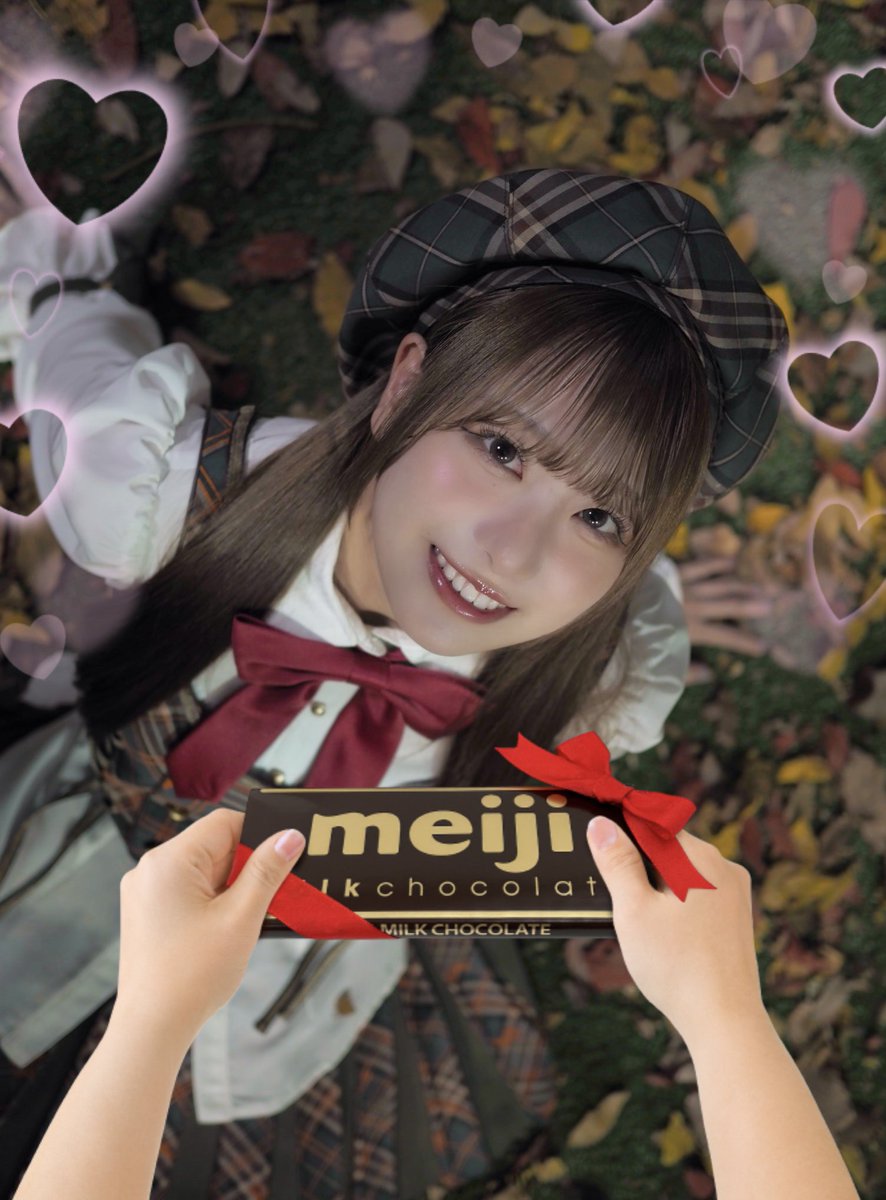 さらに… 5.木漏れ日ちょこちゃん🍁💛 6.下からちょこちゃん🫶💛 7.制服