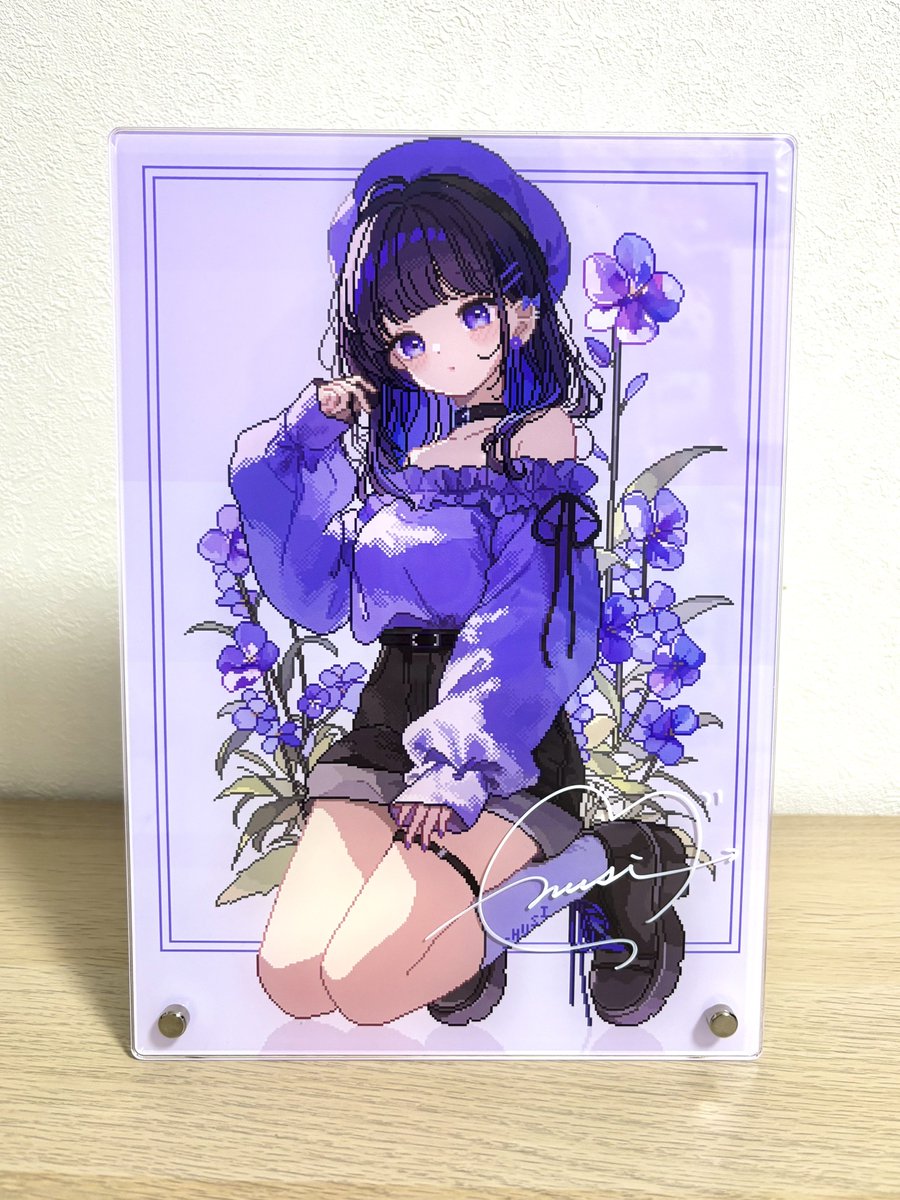 レア賞の直筆サイン入りアクリルプレート✨ A4サイズ！めっちゃ大きい