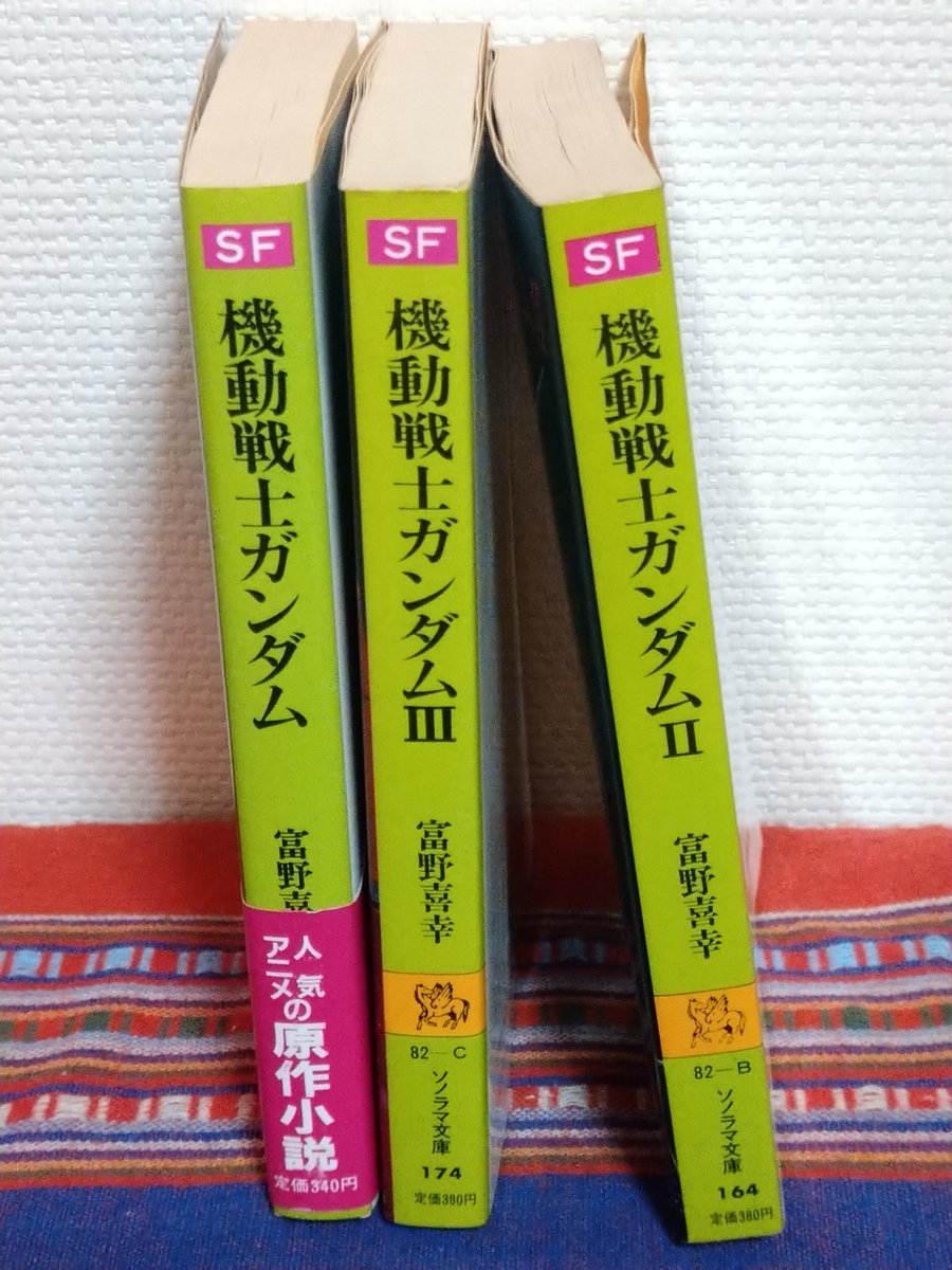 先日、メルカリで見つけて即購入してしまった、朝日ソノラマ版も小説