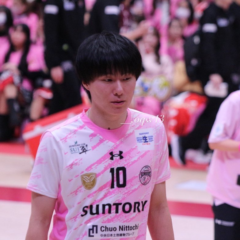 2026-2.14 Pink uniform🩷🤍 #小川智大 選手 #サントリーサンバーズ大阪