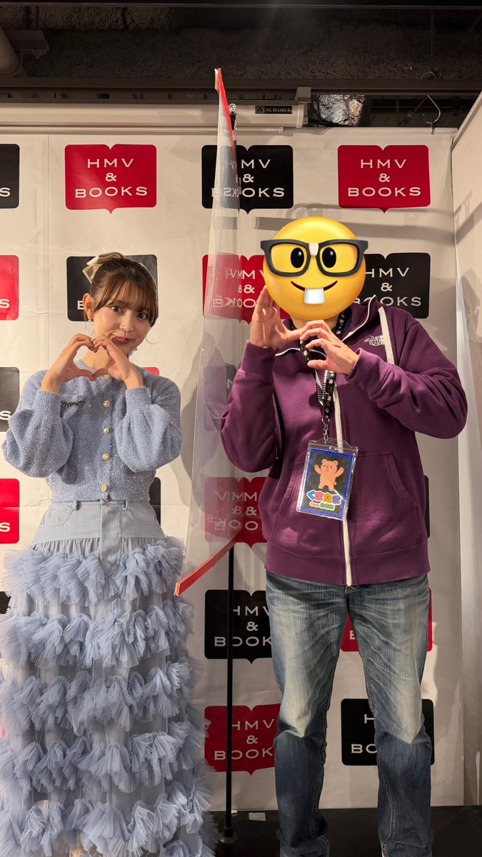 カレンダーお渡し会第2部！ ポニーテールたまちゃん💜💛 可愛いの天才