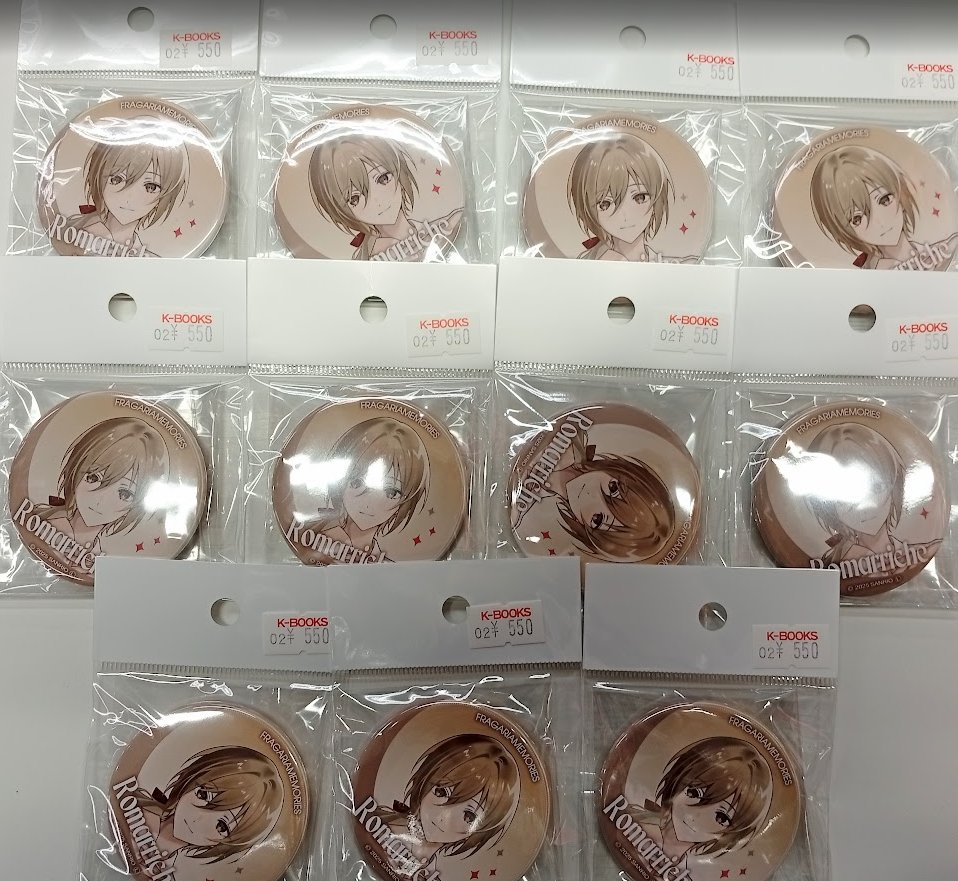 入荷情報】 「フラガリアメモリーズ」と「ZOZOTOWN」コラボの缶バッジ