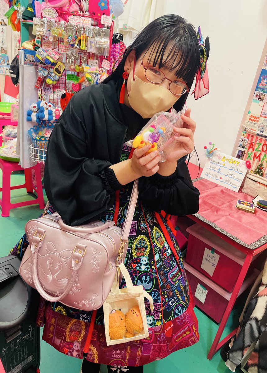 自作アヒルさん＆エビ🦐イヤリングお迎えありがとうございます！！大