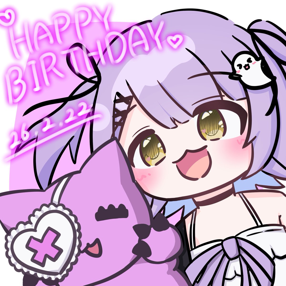 紫宮るな生誕祭2026 #るなぱれっと 紫宮おたおめえええええ！！！！