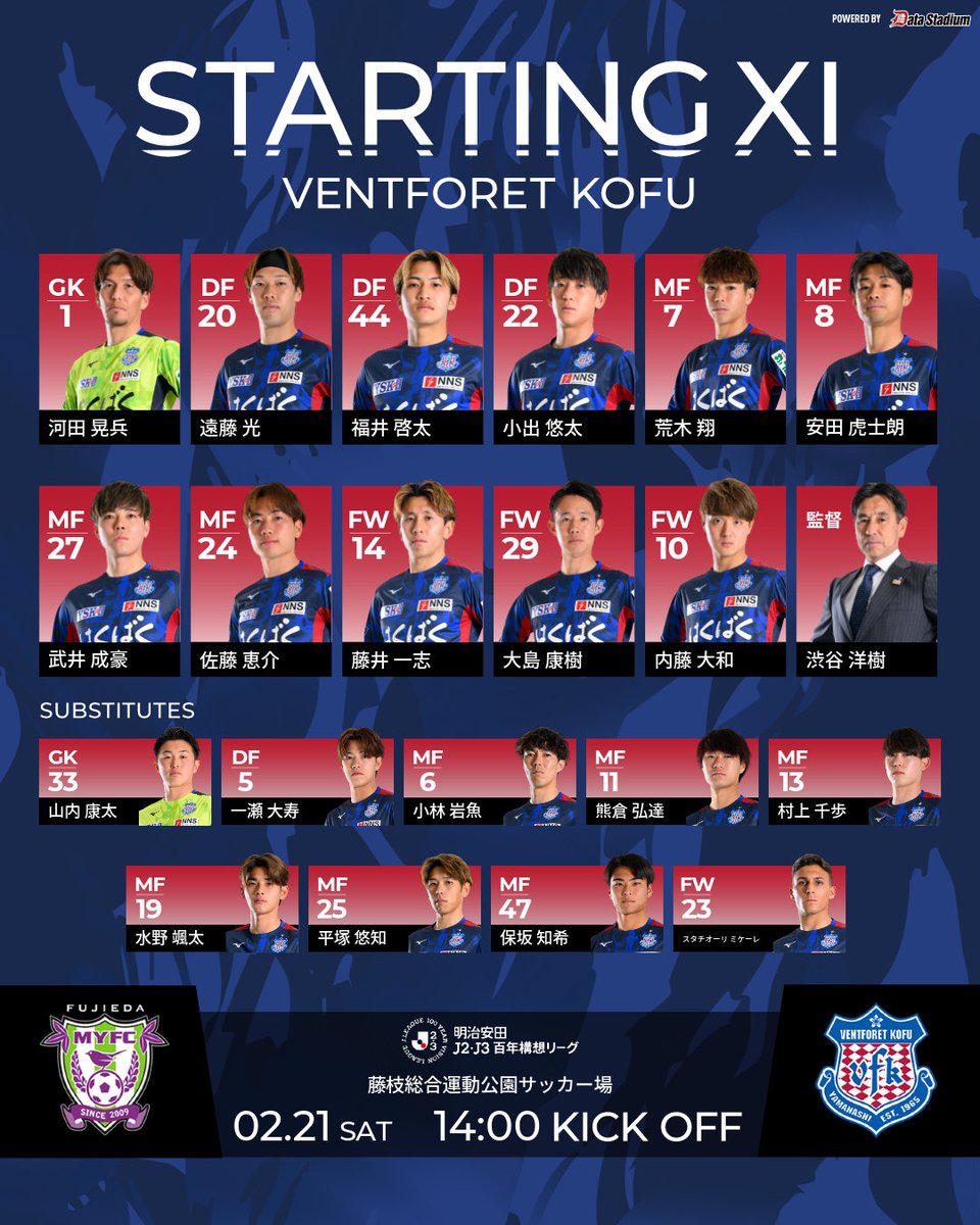 ヴァンフォーレ甲府 (@vfk_official) / Posts / X