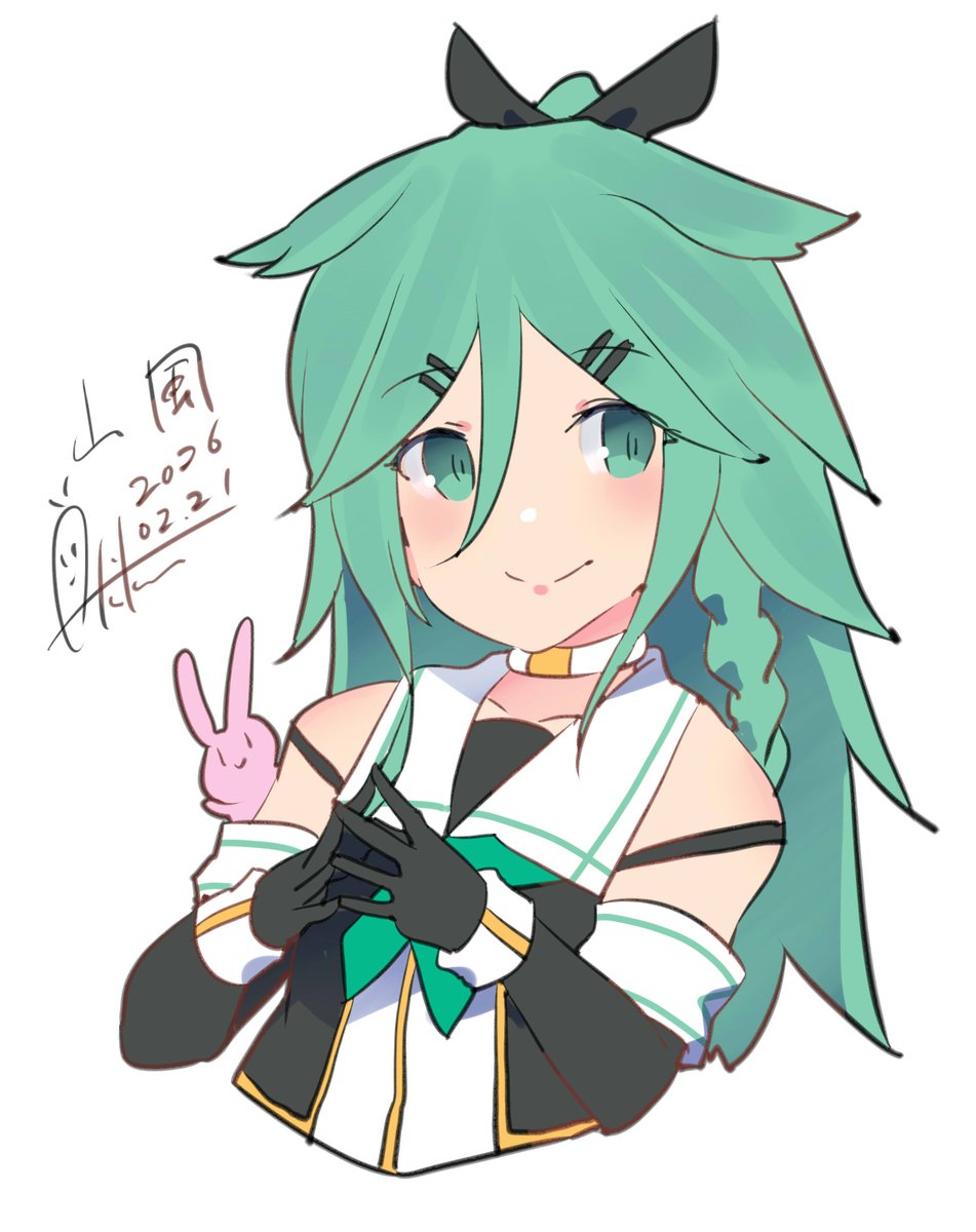 山風ちゃ！ #艦これ #山風 #艦これ版深夜の真剣お絵描き60分一本勝負