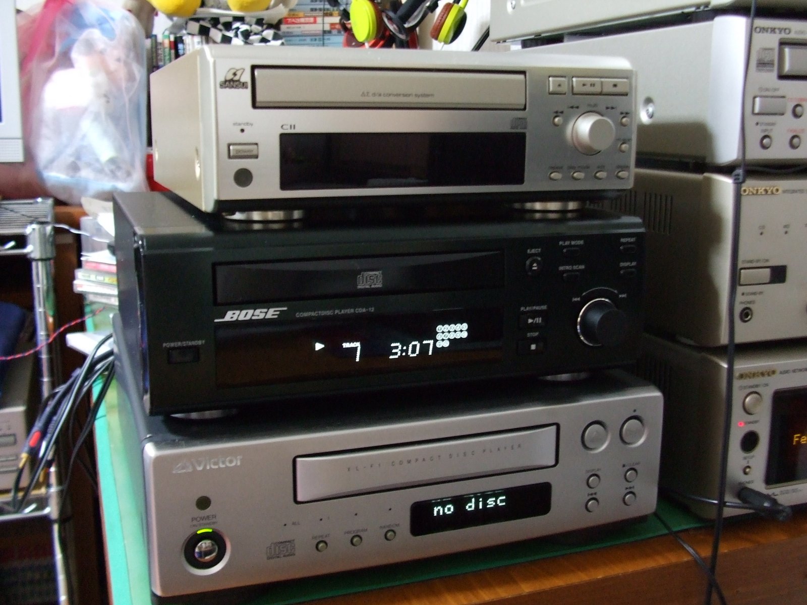 BOSE CDプレーヤー CDA-12 動作良好 リモコン付属 ステレオ工房 ポニー