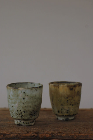 小野哲平 湯呑み① 作家もの 一点もの 小野哲平] 湯のみ（b