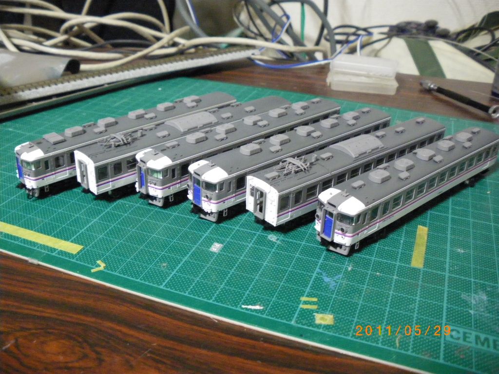 169系三鷹色（M3＋M6） : 山スカの鉄道模型加工日誌