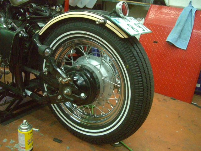 ドラッグスターカスタム リア16インチ化！ : JET CUSTOM CYCLESの