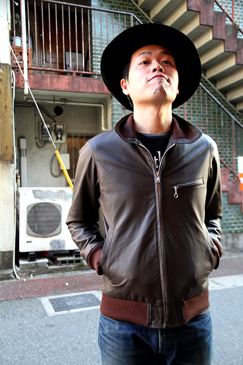 RALEIGH Design x THE MACKSHOW” LEATHER JACKET「The CAVERN