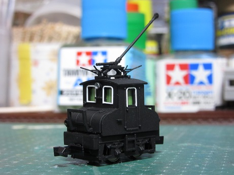 ワールド工芸の銚子デキ3（プラ製） : 赤い電車は臼い線