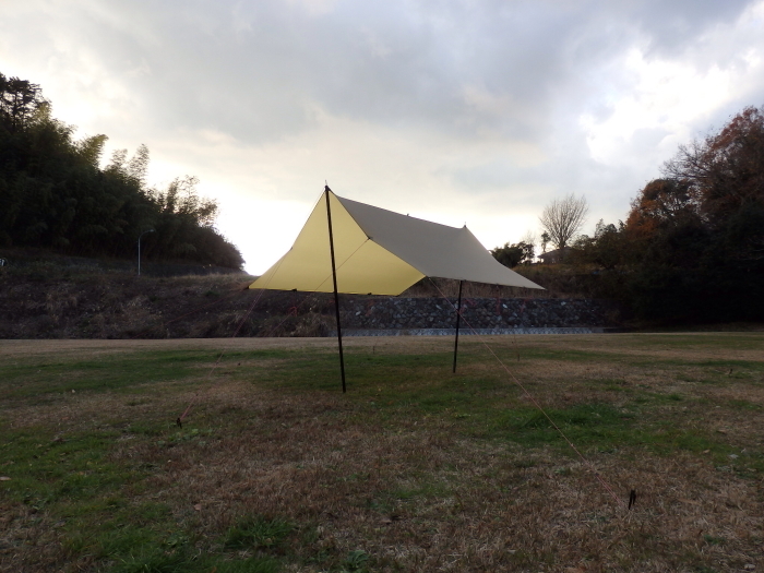 LOCUS GEAR タープ X Duo Sil で遊ぶ…の巻 : Cool but naturalで行こ～