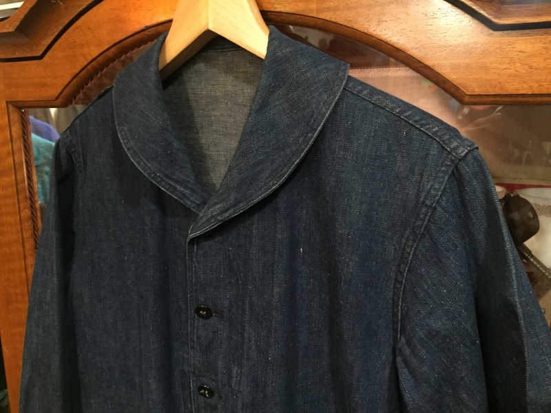 本日2回目のブログはUSNショールカラーデニムジャケットなど。 : 町田