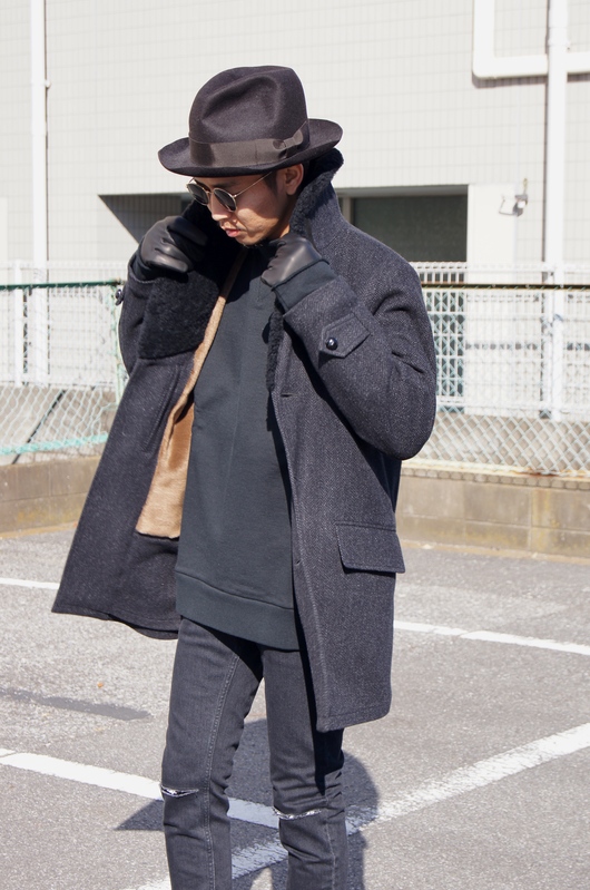 WACKO MARIA - MOUTON COLLAR GANG COAT. : dogdays☆underpassSea&Sun