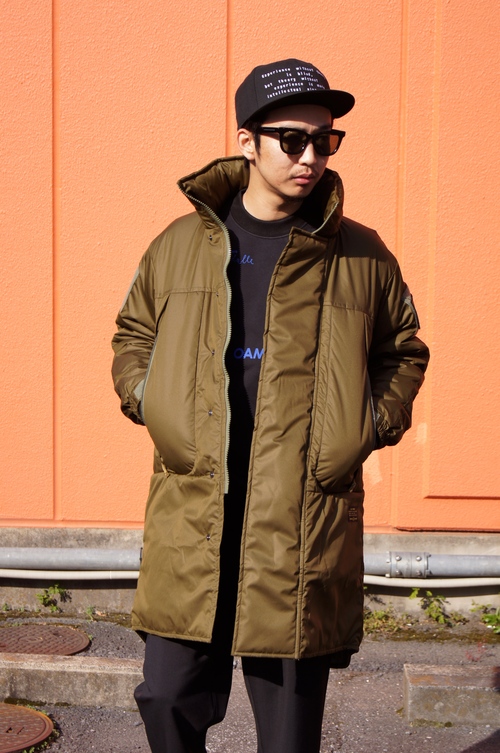 uniform experiment - PADDED MILITARY LONG PARKA. : UNDERPASS