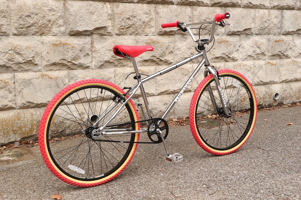 KUWAHARA / SURVIVOR 26 / FLAME bike限定カラー CHROMR × RED