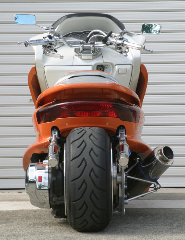 マジェスティ sg03j C タイヤ ホイール ロンホイ 太足 ブレーキシュー