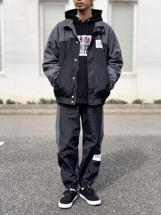 Mサイズセットアップ【blackeyepatch】ナイロンジャケット、パンツ