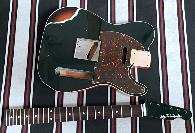 マルチレイヤー・レリックとSTD-Tの2本の塗装が完了