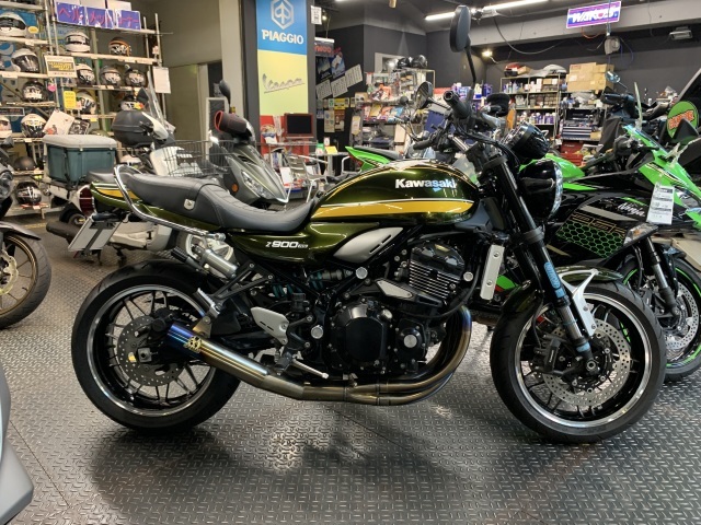 Z900RS ナイトロンサスペンションカスタム！！SCS上野新館