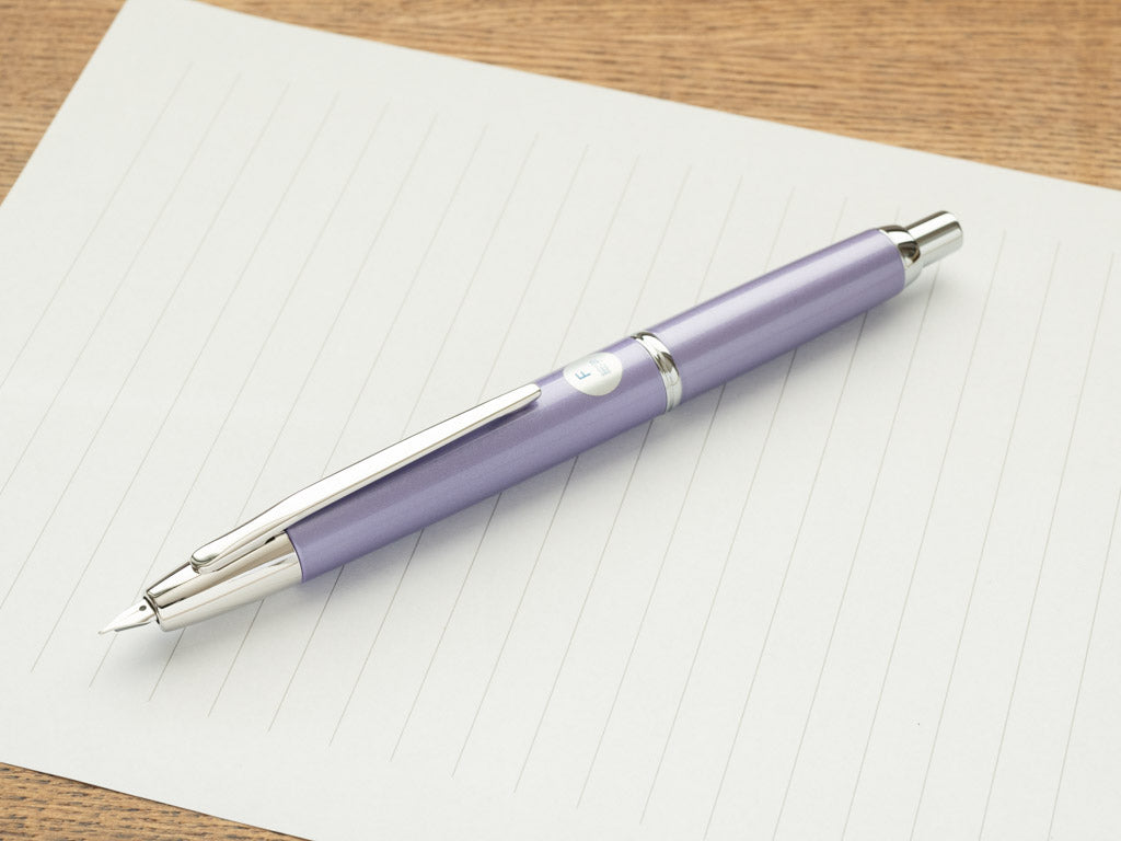 パイロット キャップレスデシモ万年筆 バイオレット – 文化堂 │ Pentonote