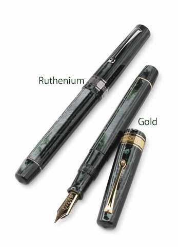 オマス Arte Italiana Celluloid Arco Green Extra - オマス｜Pen Cluster