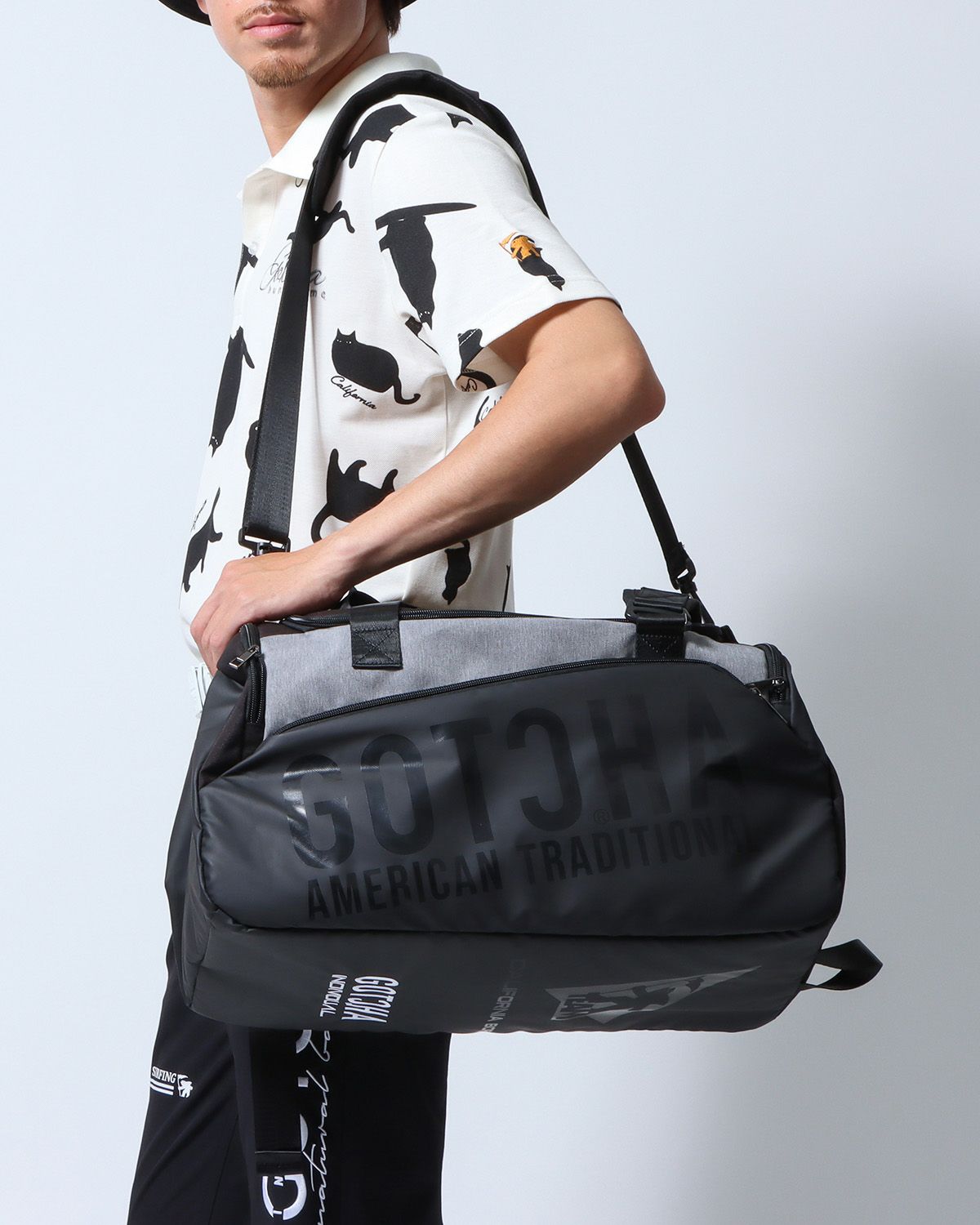 GOTCHA GOLF] 撥水 3WAY ボストンバッグ | PEET ONLINE STORE