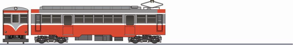 箱根登山鉄道 モハ2形「金太郎塗装」のペーパークラフト | ぺぱるねっと