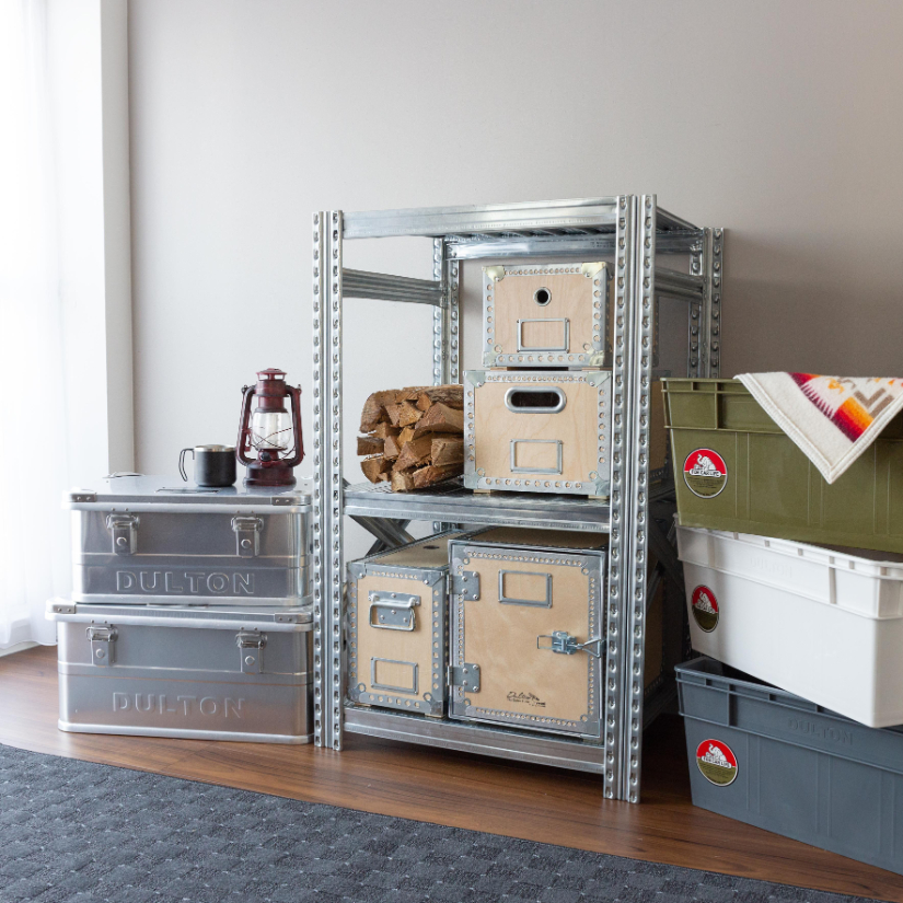 DULTON ダルトン アルミコンテナM ''CONVOY 2' 幅60×奥40×高さ29cm 1個