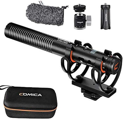 Comica CVM-VM20 ショットガンマイク スーパーカーディオイド